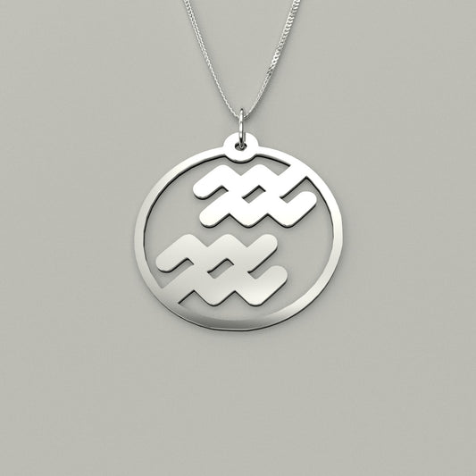 Aquarius & Aquarius - Couple Necklace