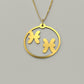 Pisces & Pisces - Couple Necklace