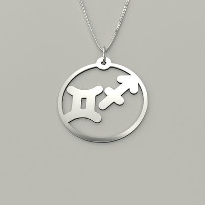 Gemini & Sagittarius - Couple Necklace