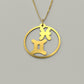 Gemini & Pisces - Couple Necklace