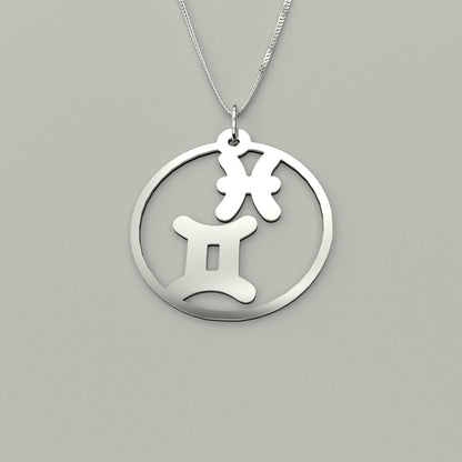 Gemini & Pisces - Couple Necklace