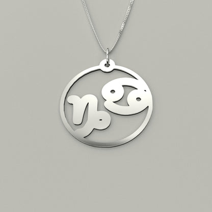 Cancer & Capricorn - Couple Necklace