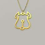 Dog - Hollow Carved Necklace