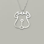 Dog - Hollow Carved Necklace