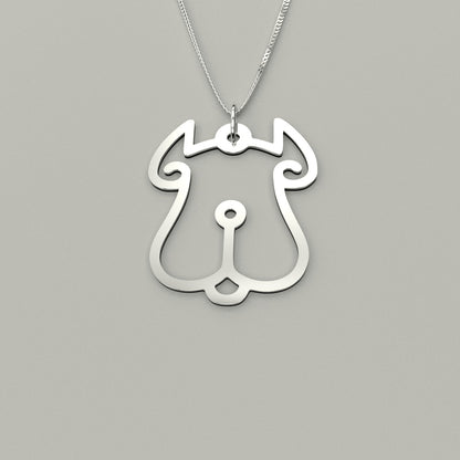 Dog - Hollow Carved Necklace