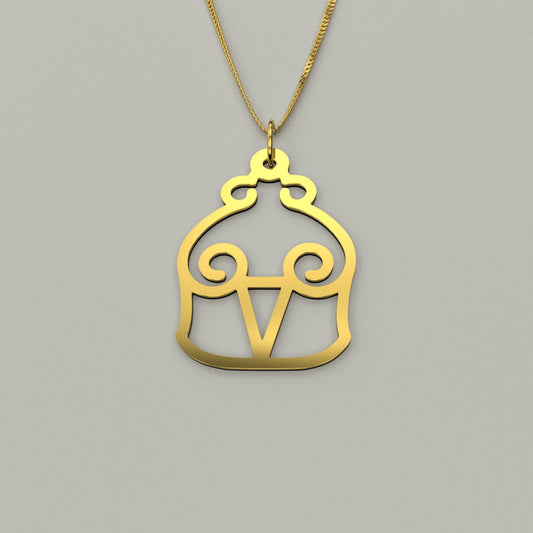 Rooster - Hollow Carved Necklace