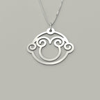 Monkey - Hollow Carved Necklace