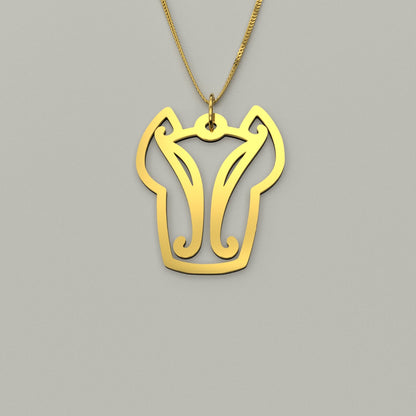 Horse - Hollow Carved Necklace