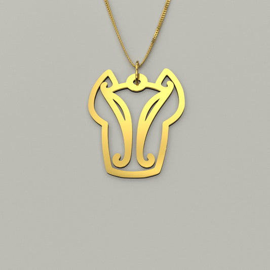 Horse - Hollow Carved Necklace