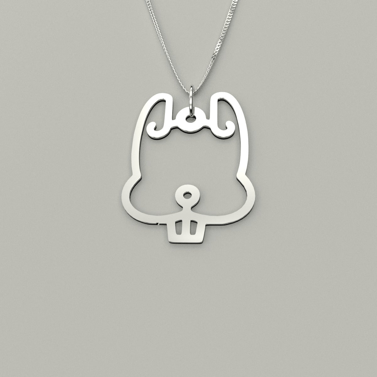 Rabbit - Hollow Carved Necklace