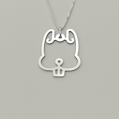Rabbit - Hollow Carved Necklace