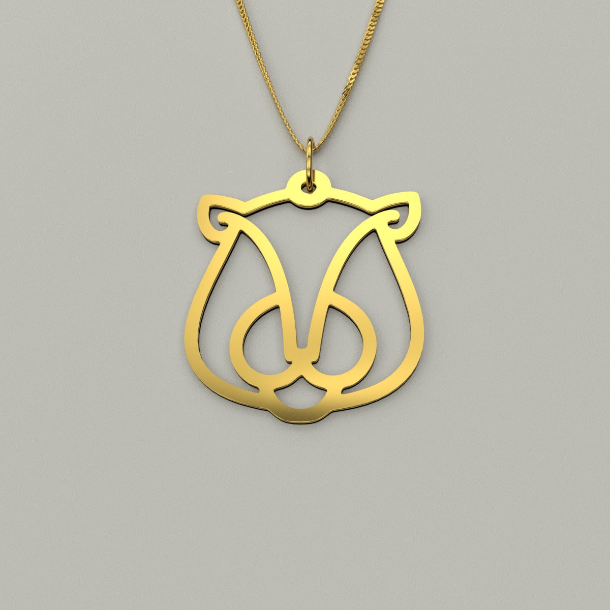 Tiger - Hollow Carved Necklace