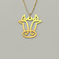 Ox - Hollow Carved Necklace