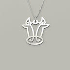 Ox - Hollow Carved Necklace