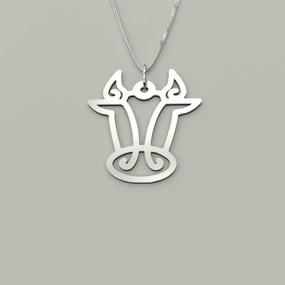 Ox - Hollow Carved Necklace
