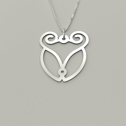 Rat - Hollow Carved Necklace