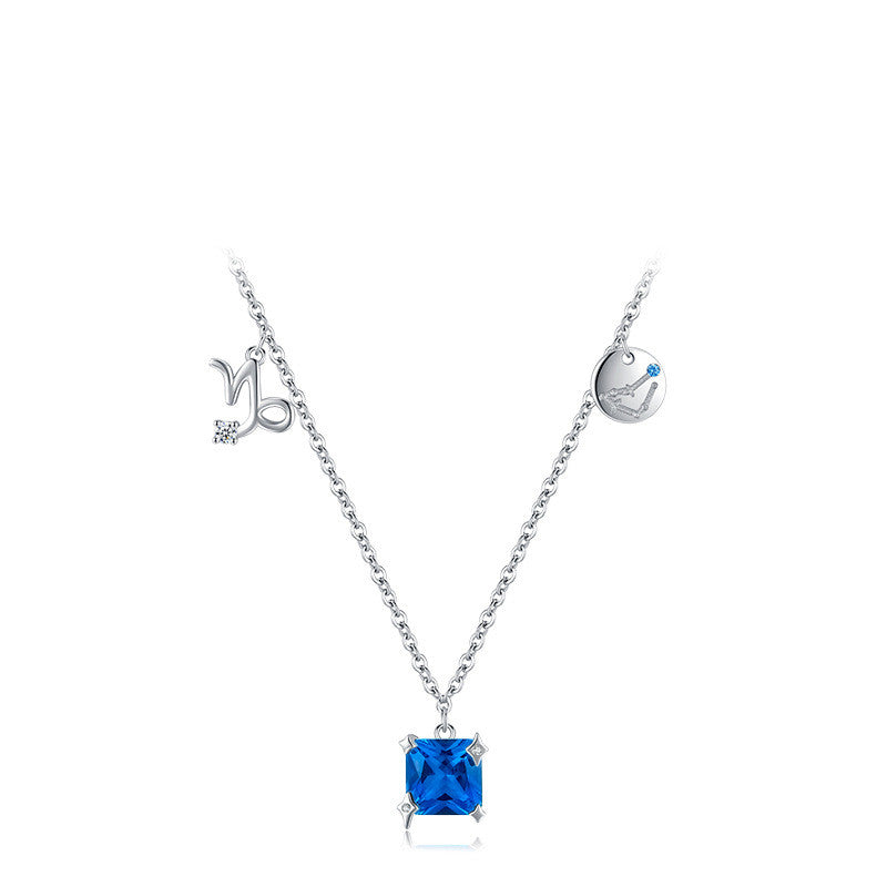 Zodiac - Birthstone Necklace