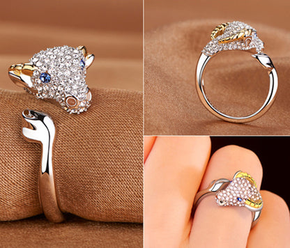 Dizhi - Rhinestone Ring