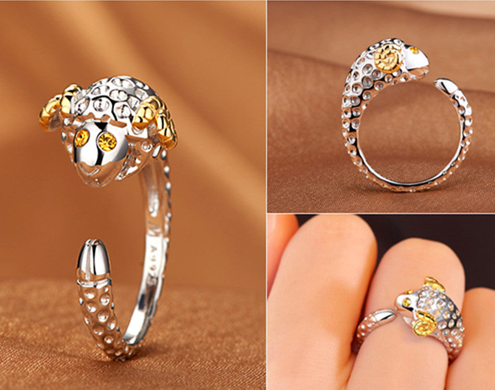 Dizhi - Rhinestone Ring