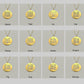 Seal Script Hollow Circ Necklace - Horse