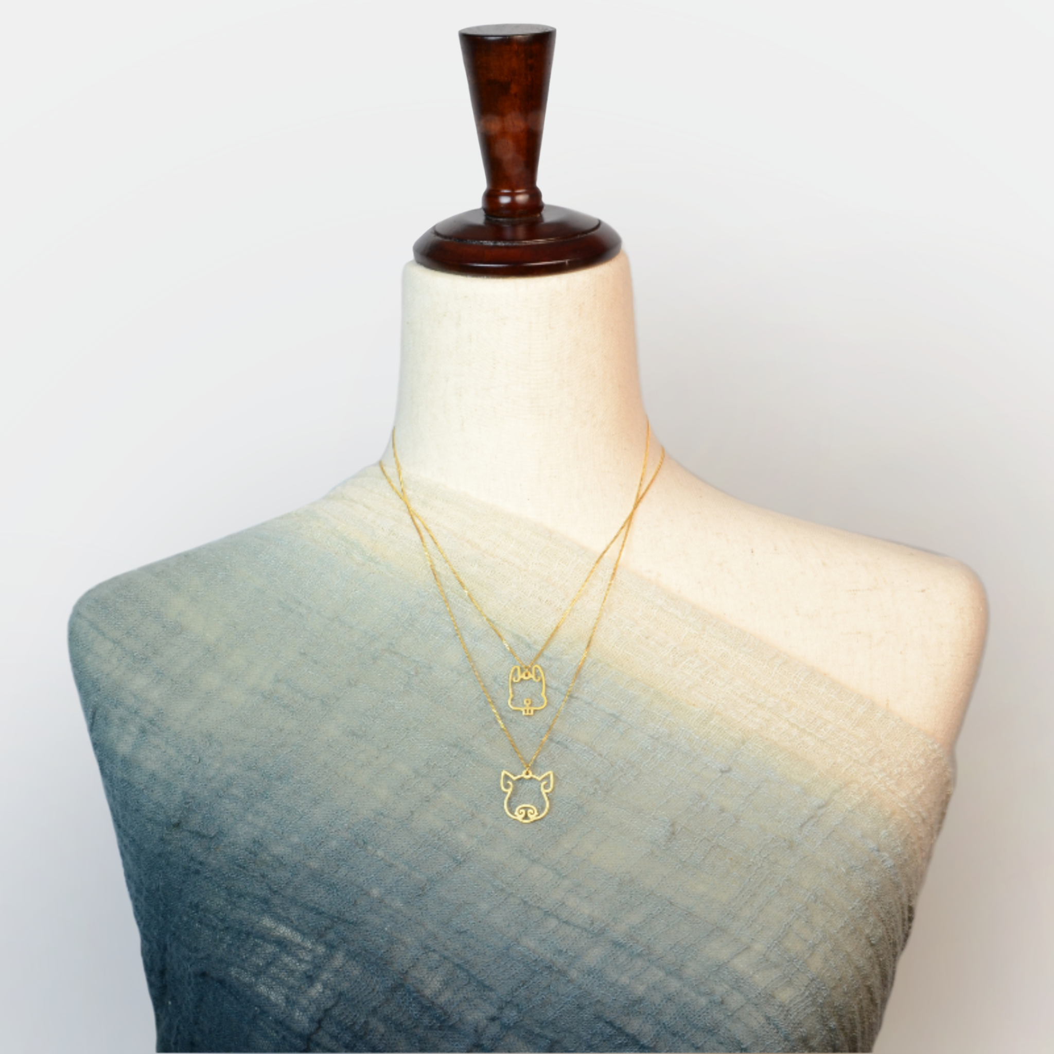 Rabbit - Hollow Carved Necklace