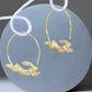 Rabbit - Hoop Earrings