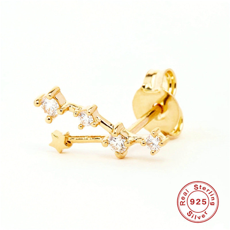 Zodiac - Single Stud Earring to Pair