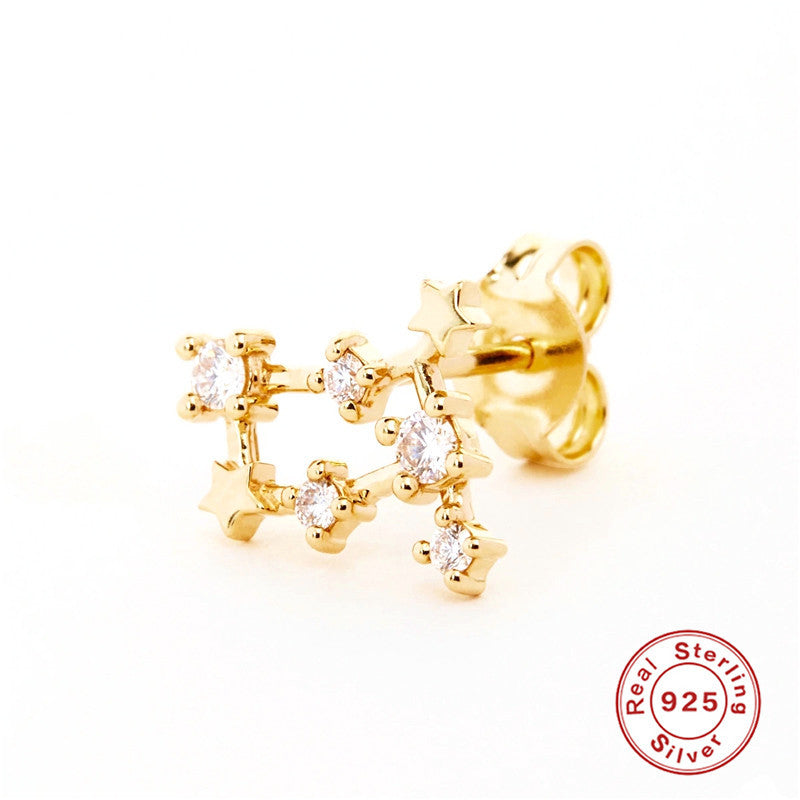 Zodiac - Single Stud Earring to Pair