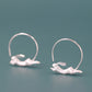 Rabbit - Hoop Earrings