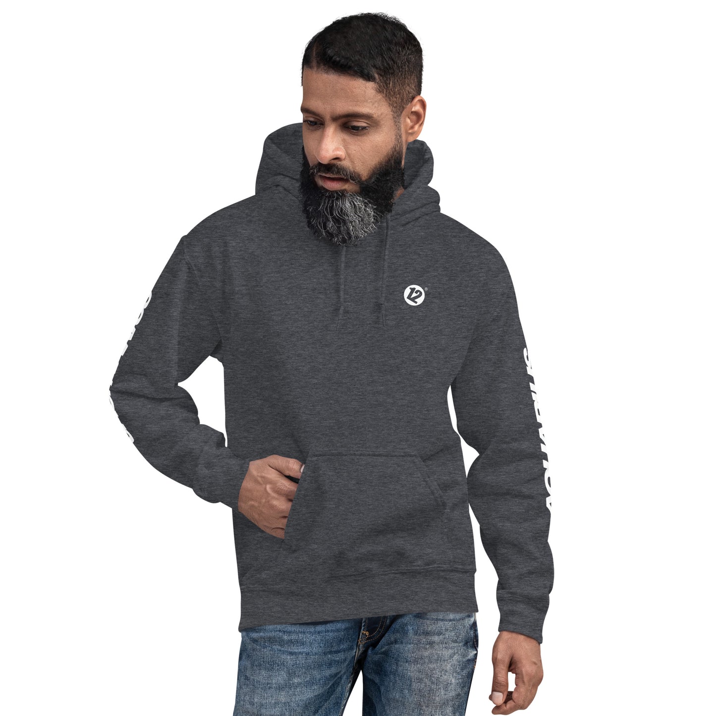 Sagittarius & Aquarius - Unisex Couple Hoodie