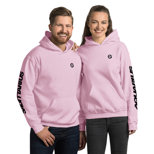 Sagittarius & Aquarius - Unisex Couple Hoodie