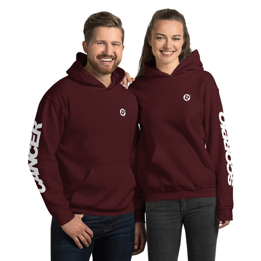 Cancer & Scorpio - Unisex Couple Hoodie