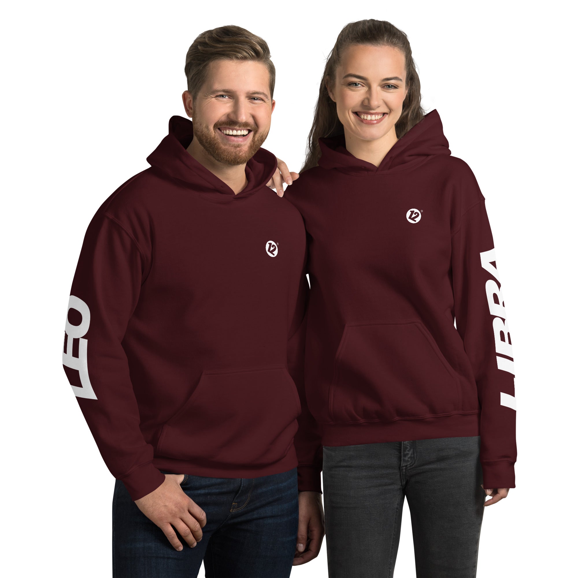 Leo & Libra - Unisex Couple Hoodie