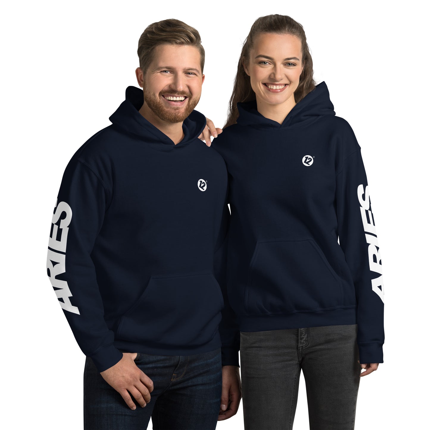 Aries & Aries - Unisex Couple Hoodie