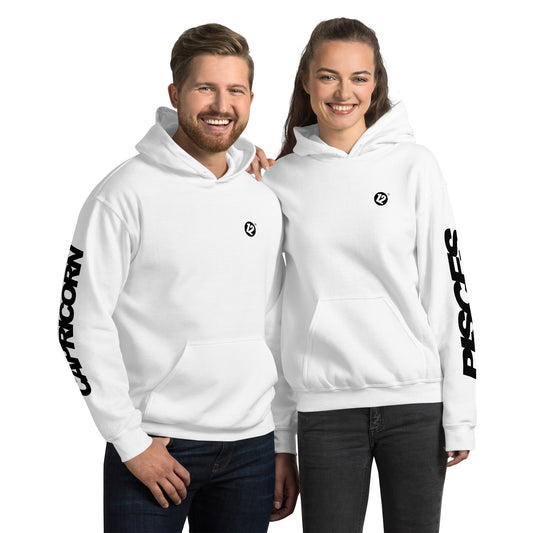 Capricorn & Pisces - Unisex Couple Hoodie